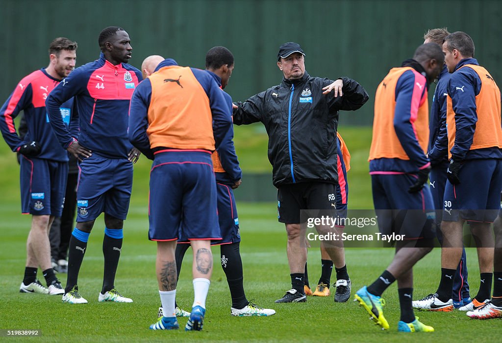 Newcastle United Training Session