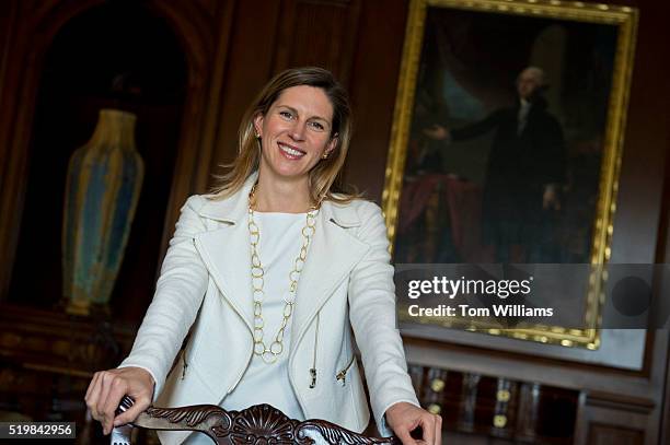 Anne Bradbury from the office of Speaker Paul D.Ryan, R-Wis., is photographed in the Capitol's Rayburn Room, April 8, 2016.