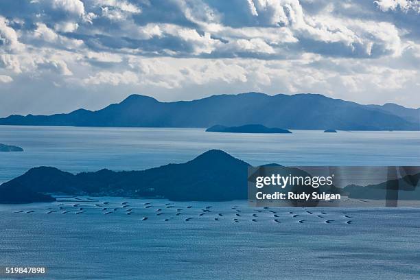 setonaikai national park - miyajima stock pictures, royalty-free photos & images