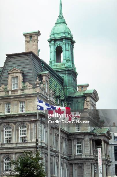 hotel de ville de montreal - hotel de ville montreal stock pictures, royalty-free photos & images