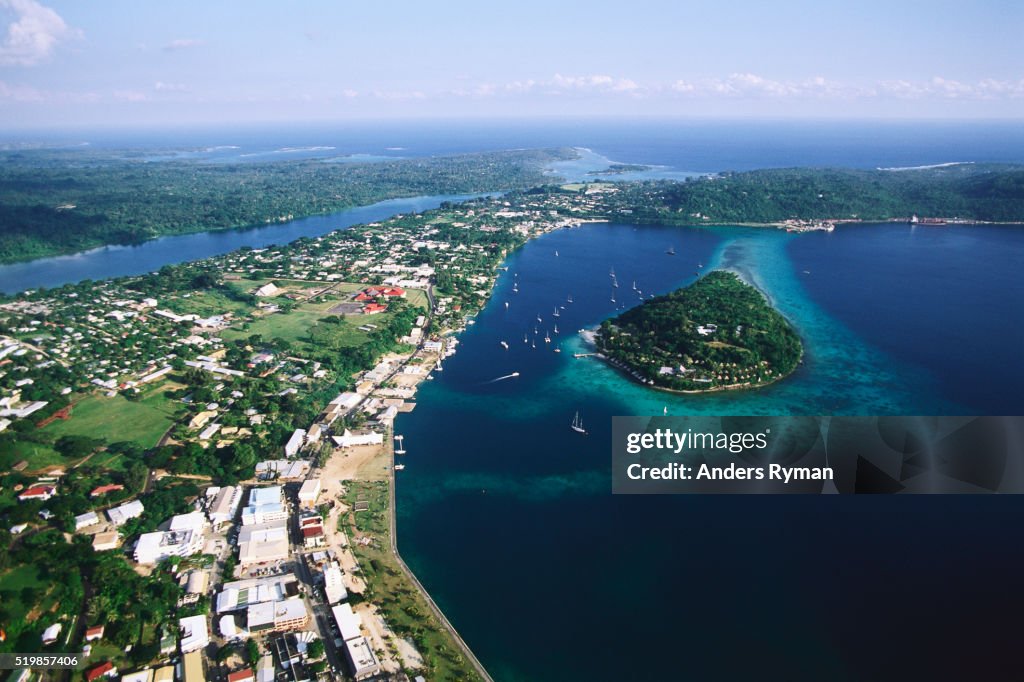 Port Vila on Efate Island