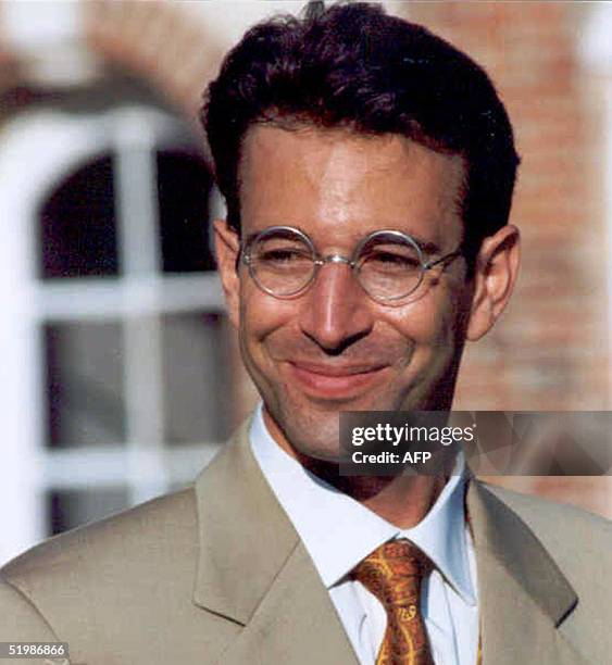 This is an undated file photo of Wall Street Journal reporter Daniel Pearl who disappeared in the Pakistani port city of Karachi 23 January 2002...
