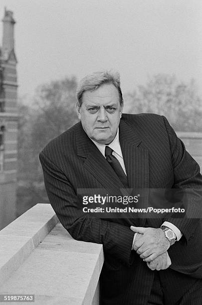 Canadian born actor Raymond Burr who played Perry Mason and Ironside on television, pictured in London on 1st February 1980.