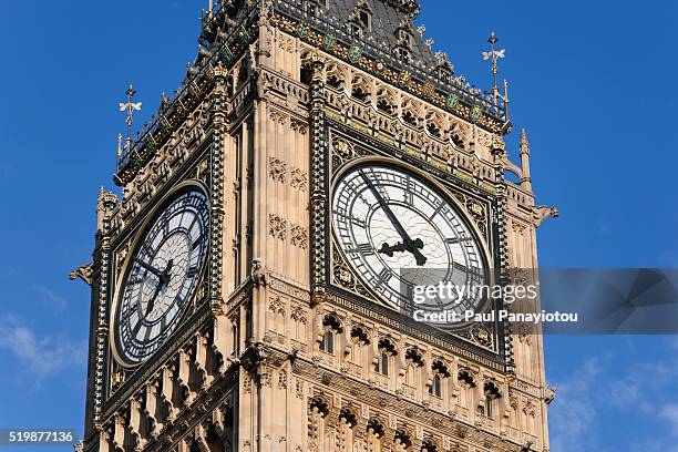 big ben clock tower - big ben stock-fotos und bilder