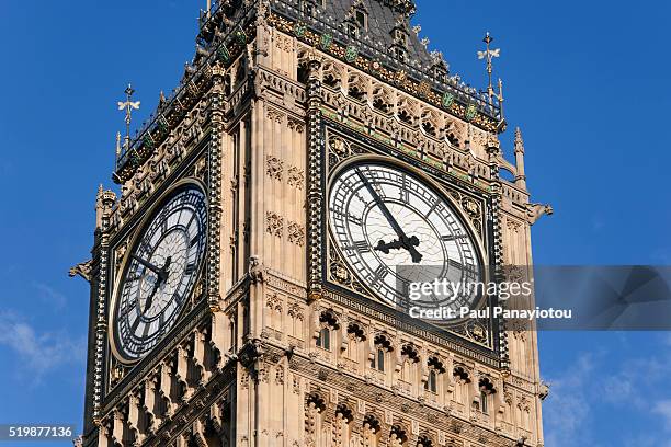 big ben clock tower - big ben fotografías e imágenes de stock