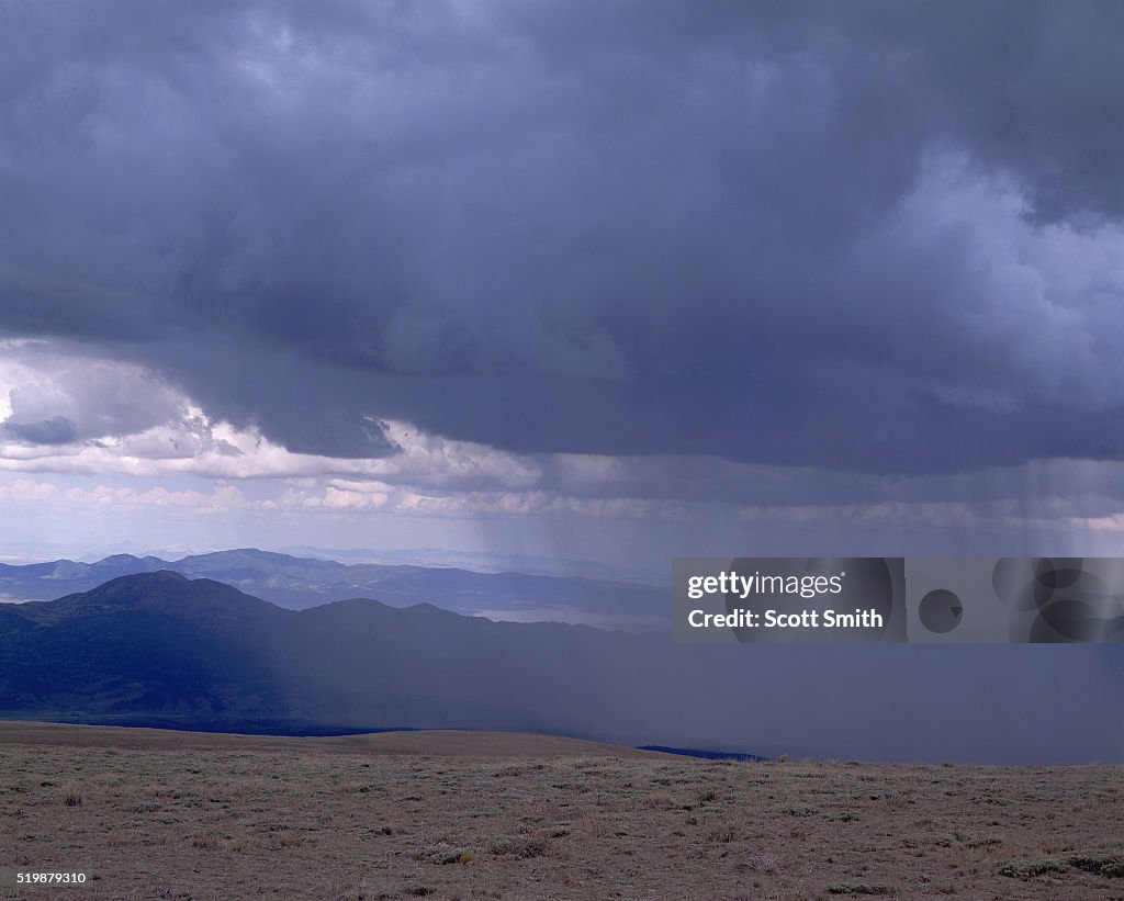 Thunderstorm over Reese River Valley