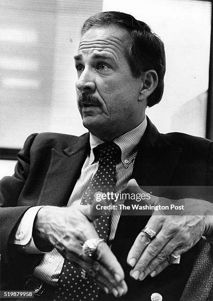 William Dear, author of "Dungeon Master" at The Washington Post via Getty Images in Washington, DC on October 29, 1984. Dear, a private investigator...