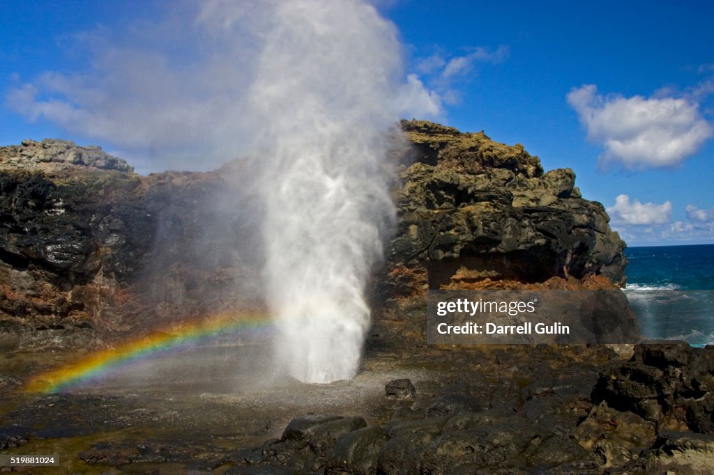 Blowhole at Nakalele Point