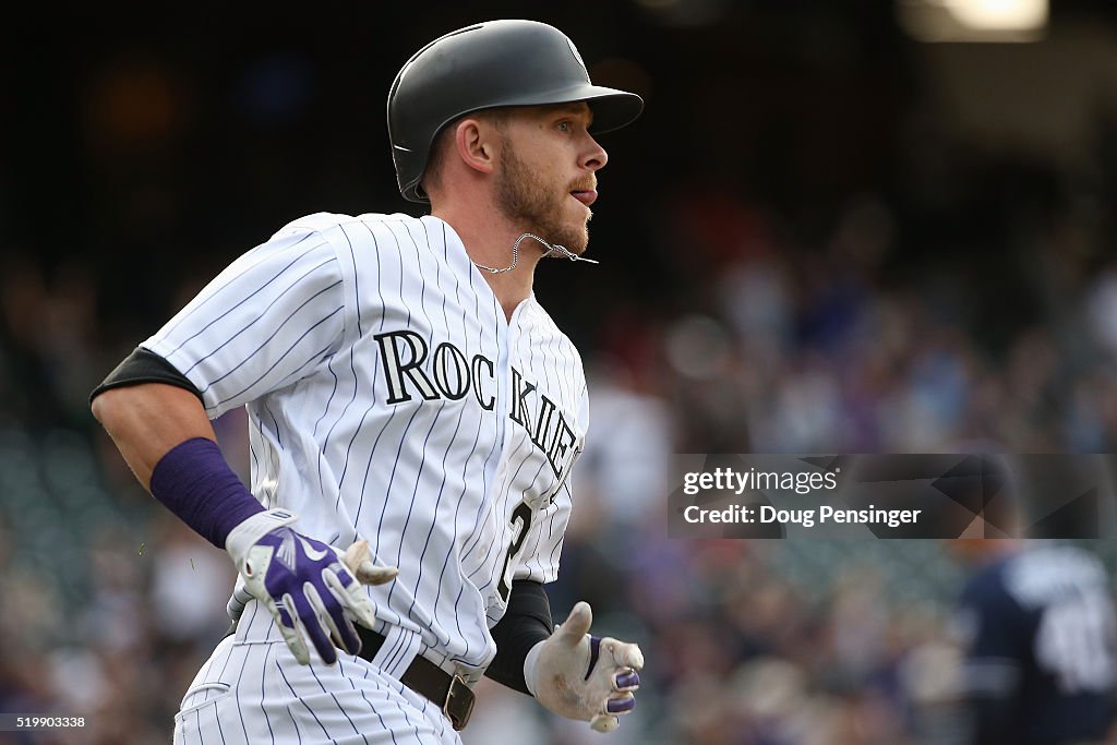 San Diego Padres v Colorado Rockies