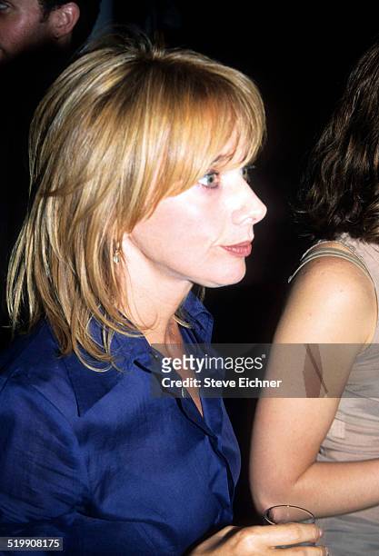 Rosanna Arquette at party for Mario Testino's book 'Alive,' New York, June 26, 2001.