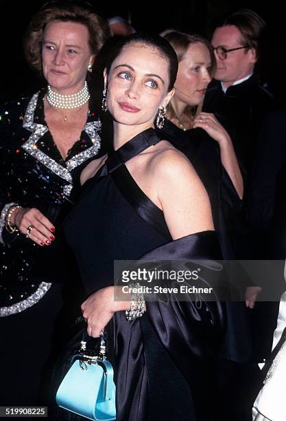 Emmanuelle Beart at premiere of 'The Insider,' New York, 1990s.