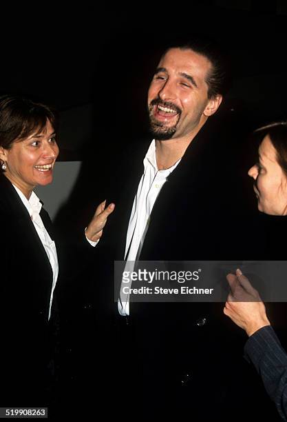 Willam Baldwin and Lorraine Bracco attend reception in honor of Robert Bazell, New York, November 12, 1998.