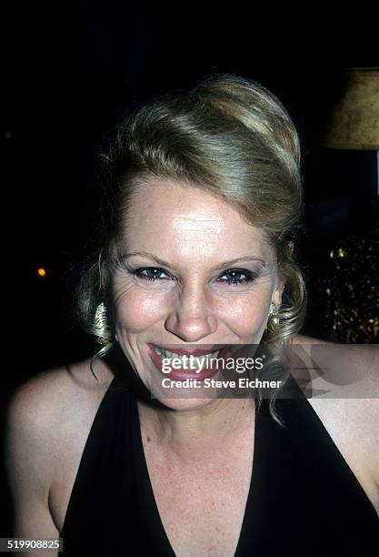 Angie Bowie out clubbing, New York, July 1, 1993.