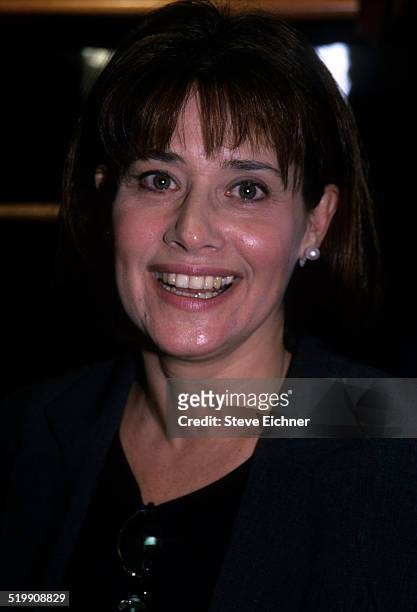 Lorraine Bracco at opening of Paul and Shark Store, New York, December 2, 1998.