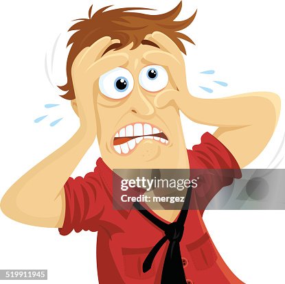 Stressed man Stressed man