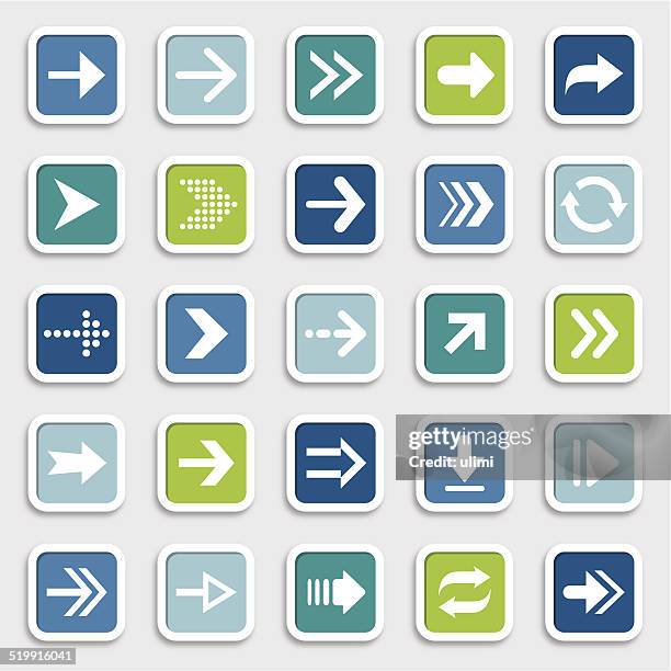 arrows - multiple angles stock illustrations