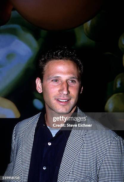 Mark Feuerstein at Hugo Boss store opening, New York, May 8, 2001.