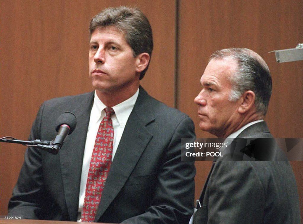 Former Los Angeles police Detective Mark Fuhrman (