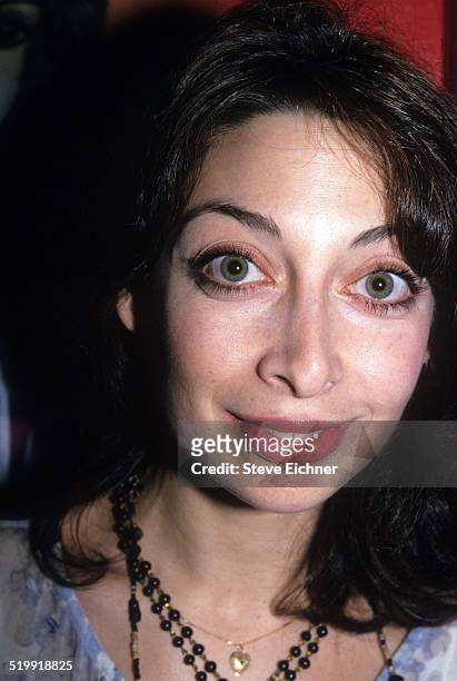 Illeana Douglas at Search and Destroy party at Z Bar, New York, New York, April 19, 1994.