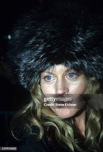 Beverly D'Angelo at premiere of 'I'm Still Here Damn It,' New York, November 5, 1998.