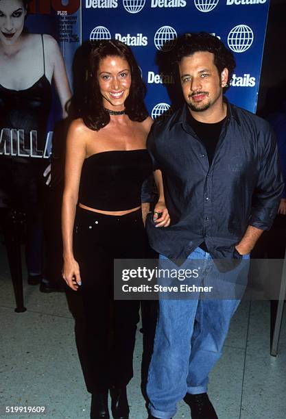 Shannon Elizabeth at Details magazine party, New York, October 13, 1999.