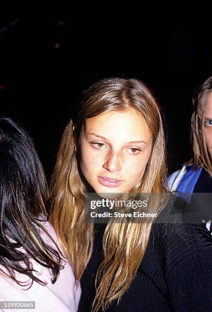 Bridget Hall at Tunnel Club, New York, New York, April 7, 1995.