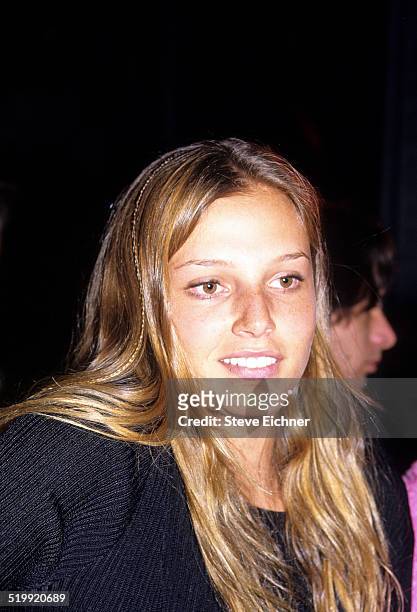 Bridget Hall at Tunnel Club, New York, April 7, 1995.