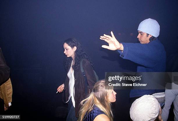 Sara Gilbert at Club USA, New York, New York, April 1, 1994.