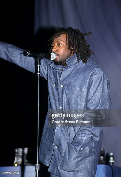 Wyclef Jean at World Aids Day at Beacon Theater, New York, New York, December 1, 1999.