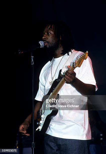 Wyclef Jean at World Aids Day at Beacon Theater, New York, New York, December 1, 1999.