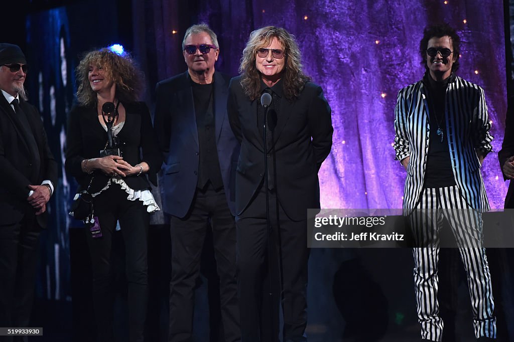 31st Annual Rock And Roll Hall Of Fame Induction Ceremony - Show