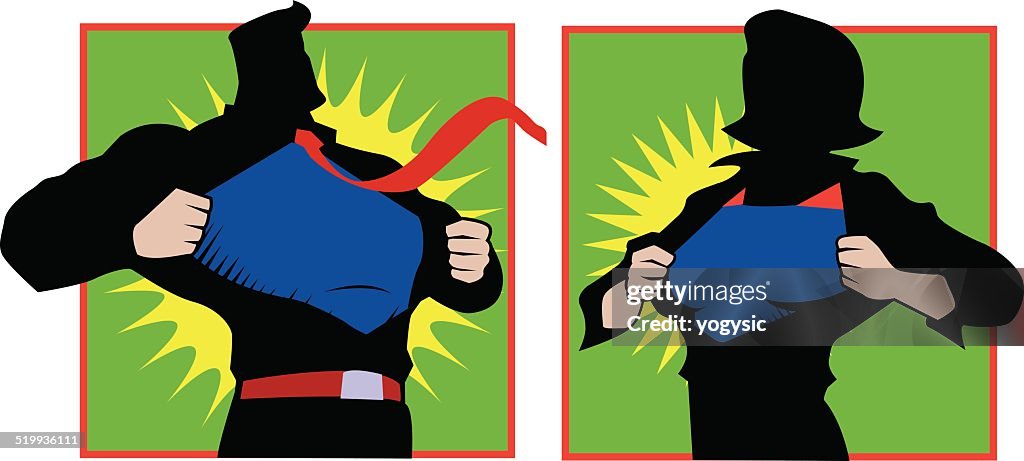 カップルスーパーヒーローの変更