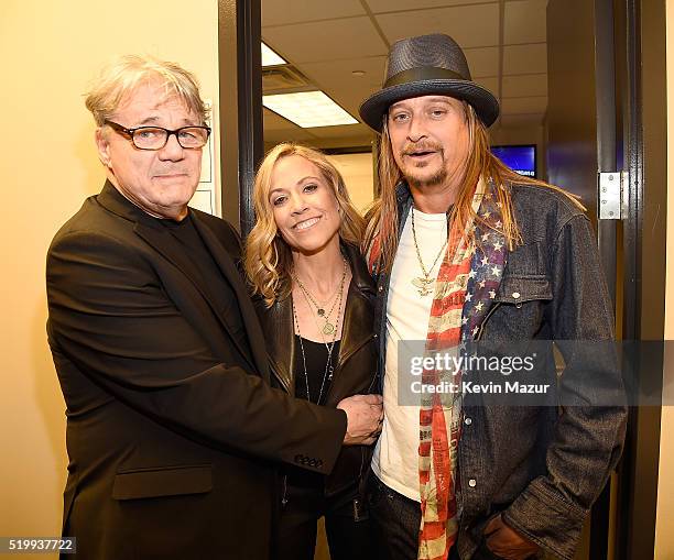 Steve Miller, Sheryl Crow and Kid Rock attend 31st Annual Rock And Roll Hall Of Fame Induction Ceremony at Barclays Center of Brooklyn on April 8,...