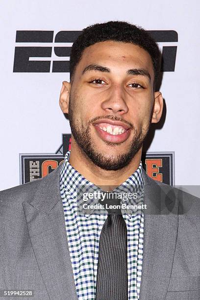 Michigan State Denzel Valentine winning of the Julius Erving Small Forward of the Year Awardattends the 2016 College Basketball Awards Presented By...