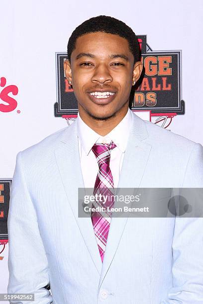 Kentucky's Tyler Ulis winner of the Bob Cousy Point Guard of the Year attends the 2016 College Basketball Awards Presented By Wendy's at Microsoft...