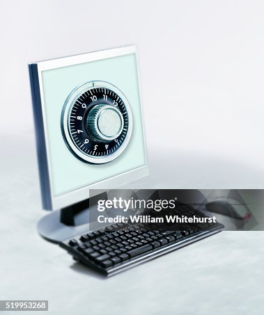 Combination Lock on Computer Combination Lock on Computer
