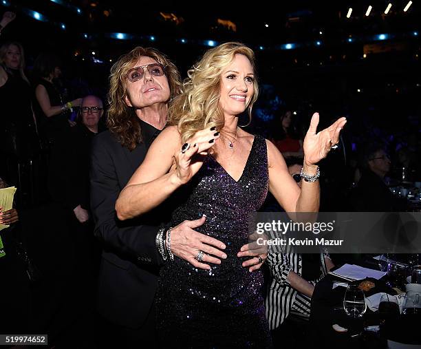 Glenn Hughes attends 31st Annual Rock And Roll Hall Of Fame Induction Ceremony at Barclays Center of Brooklyn on April 8, 2016 in New York City.