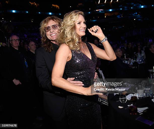 Glenn Hughes attends 31st Annual Rock And Roll Hall Of Fame Induction Ceremony at Barclays Center of Brooklyn on April 8, 2016 in New York City.