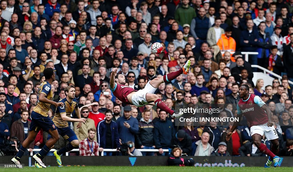 TOPSHOT-FBL-ENG-PR-WEST HAM-ARSENAL