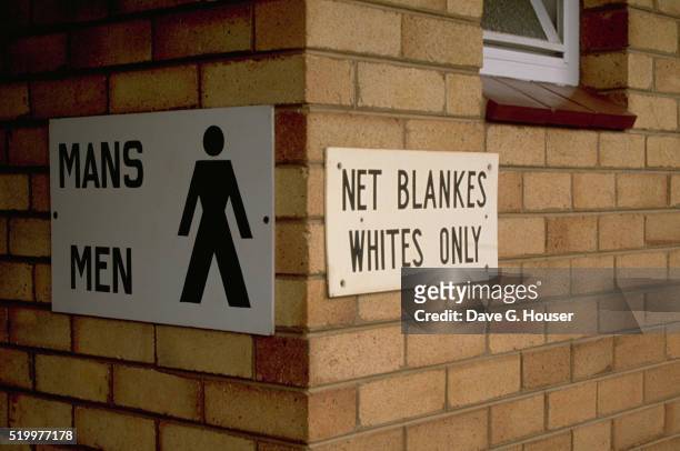 apartheid restroom - segregation stock pictures, royalty-free photos & images