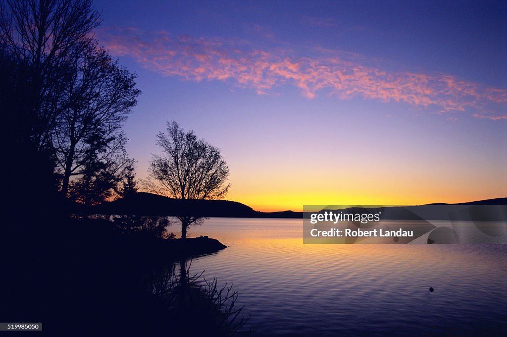 Lake Otsego at Sunset