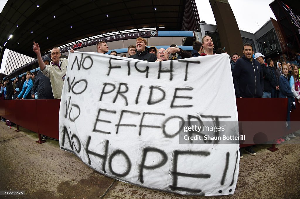 Aston Villa v A.F.C. Bournemouth - Premier League