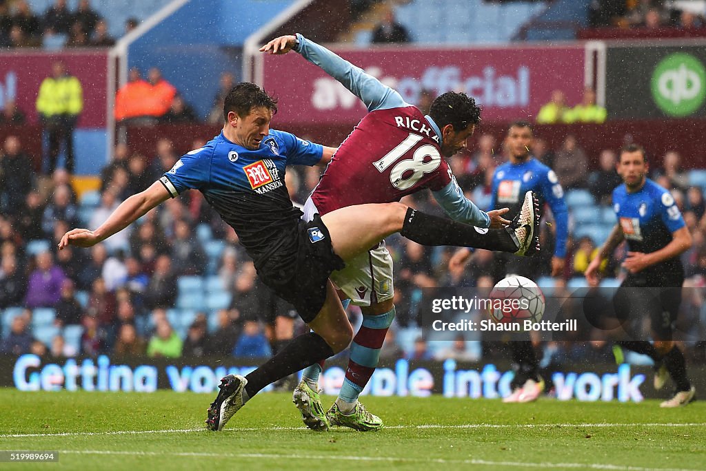 Aston Villa v A.F.C. Bournemouth - Premier League