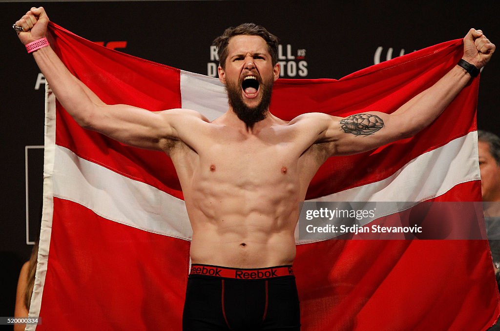 UFC Fight Night Weigh-in