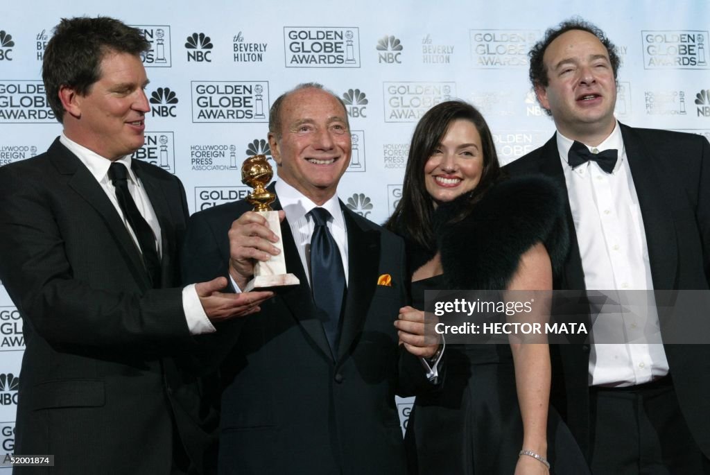 US-GOLDEN GLOBE-PRESS ROOM-LIFE AND DEATH OF PETER SELLERS