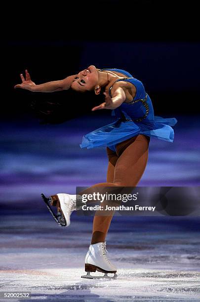 Michelle Kwan performs during the Skating Spectacular exhibition after the State Farm U.S. Figure Skating Championships at the Rose Garden on January...