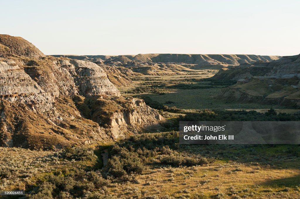 Dinosaur Provincial Park, Badlands landscape