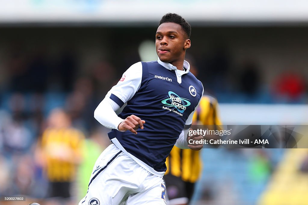 Millwall v Shrewsbury Town - Sky Bet League One