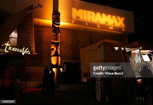 General atmosphere image at the Miramax 2005 Golden Globes After Party at Trader Vics on January 16, 2005 in Beverly Hills, California.