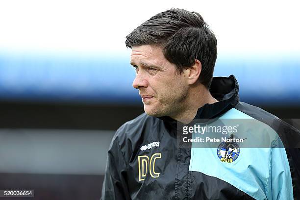 Bristol Rovers manager Darrell Clarke looks on during the Sky Bet League Two match between Northampton Town and Bristol Rovers at Sixfields Stadium...